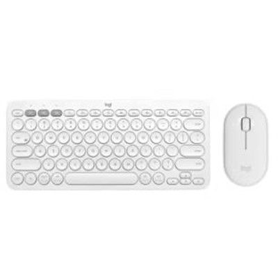 羅技/logitech K380 鍵盤(pán)鼠標 Pebble 藍牙鍵鼠套餐辦公筆記本電腦手機ipad平板MAC薄膜鍵盤(pán)